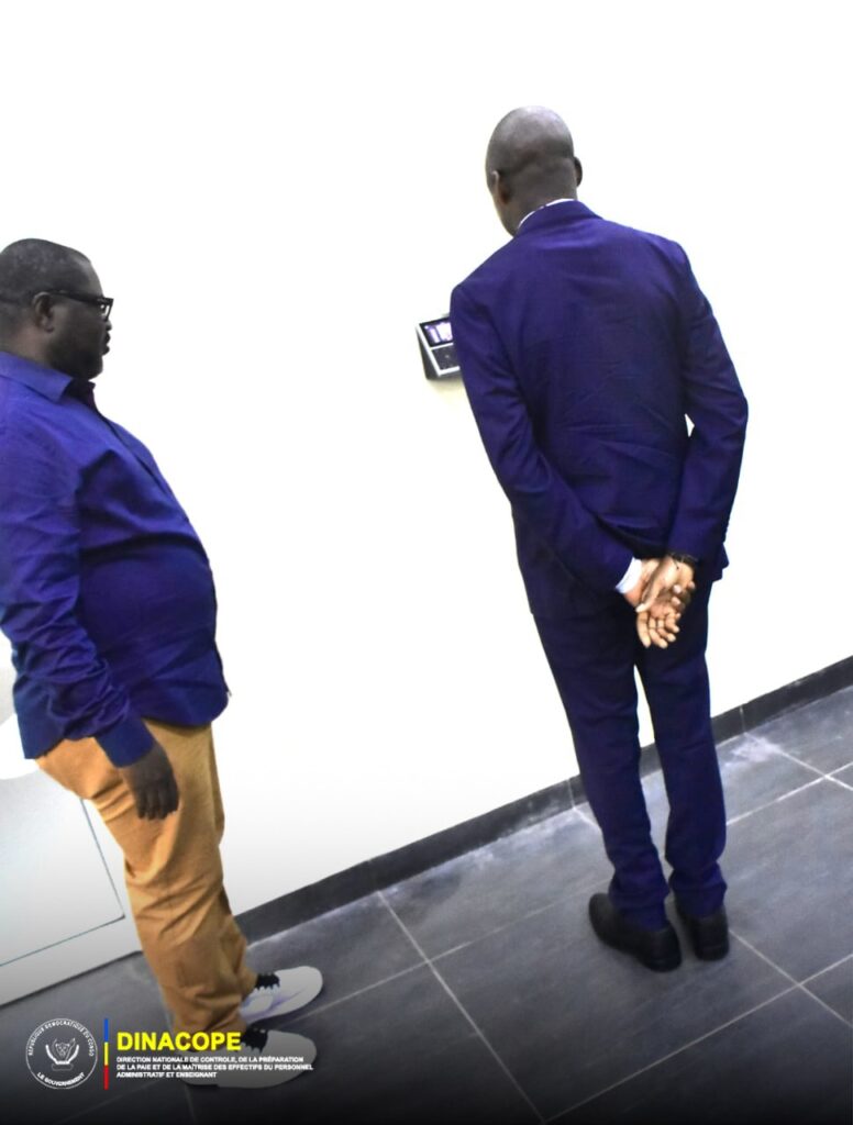🇨🇩 RDC 🛑 <br>EDUC-NC<br>DINACOPE <br><br>La Direction nationale de contrôle, de la préparation de la paie et de la maîtrise des effectifs du personnel Administratif et enseignant Dinacope en sigle a lancé la digitalisation su contrôle de présence de ses agents.