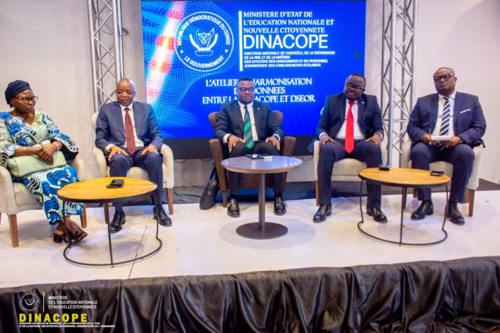 La DINACOPE et la DIRPAIE organisent, du 25 au 27 mai, un atelier purement technique consacré à l’harmonisation de leurs bases de données.<br><br>Cette initiative vise à renforcer l’interopérabilité, la sécurisation et la synchronisation des informations administratives et salariales du secteur éducatif.